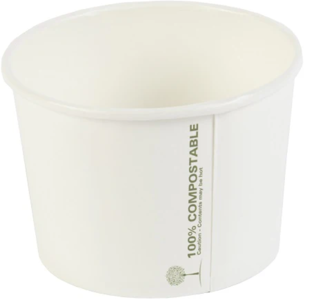 16oz Compostable Soup Cups