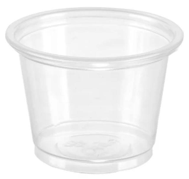 1oz Round Dip Pots