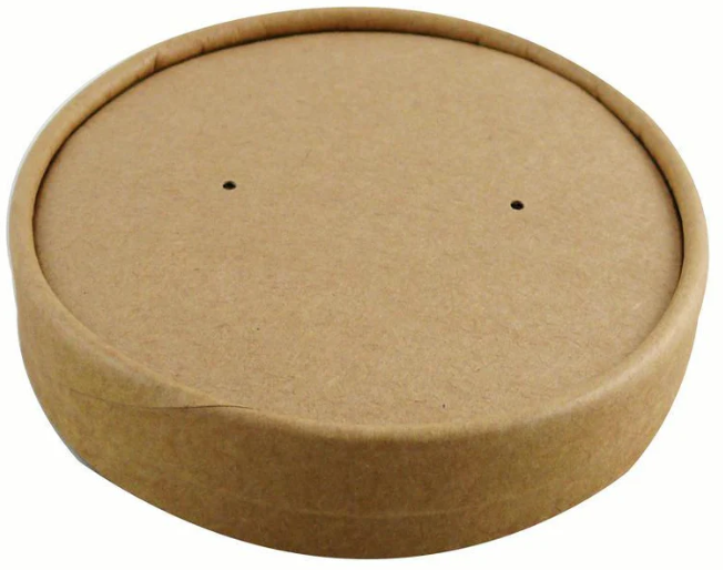 26/32 oz Kraft Vented Soup Lids