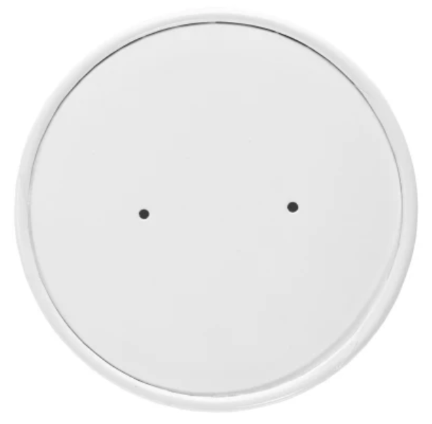 8-16oz Heavy Duty Vented Lids (White)
