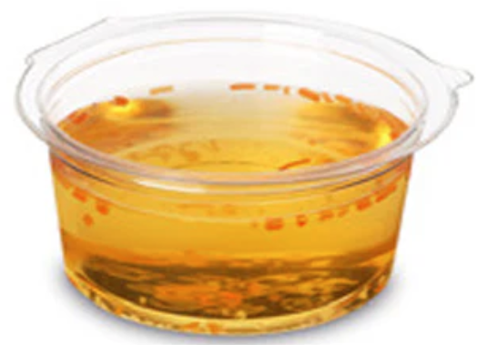 80ml Round Dip Pot with Hinged Lid