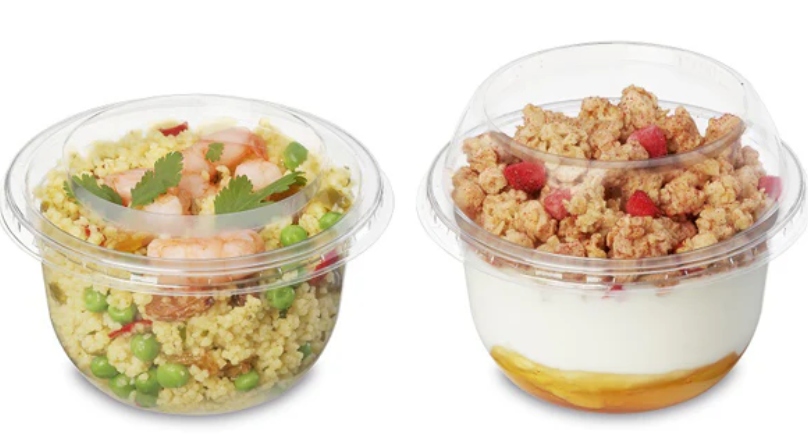 8oz Plastic Snacking Pots