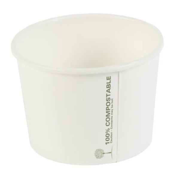8oz Compostable Soup Cups