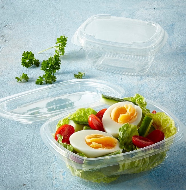 1000ml Oval Fresco Salad Container