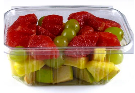 1000ml Rectangular Plastic Salad Container