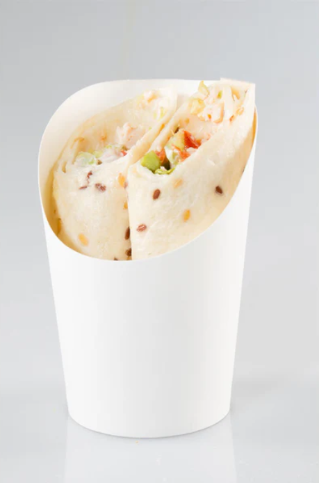 White Paper Snack Cup
