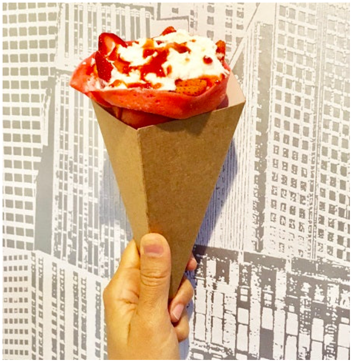 Small Kraft Food Cone