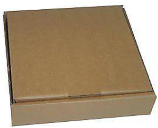 9 inch Plain Brown Pizza Box