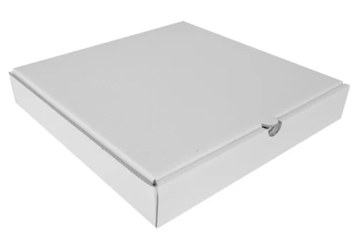 14 inch Plain White Pizza Box