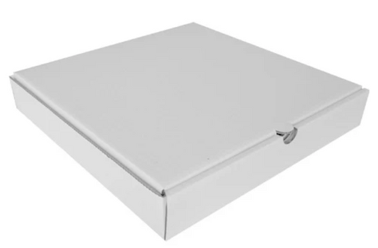 10 inch Plain White Pizza Box