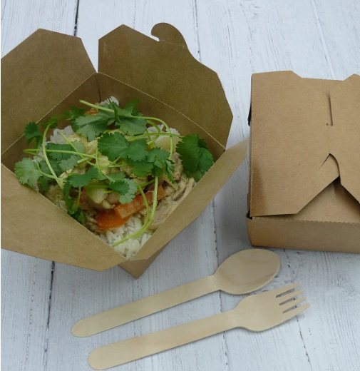 Takeaway Kraft Food Box (700ml)