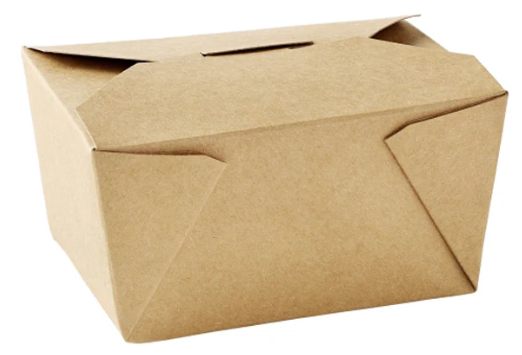 Takeaway Kraft Food Box (600ml)