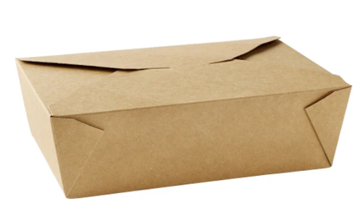 Brown Kraft Food Boxes (1965ml)