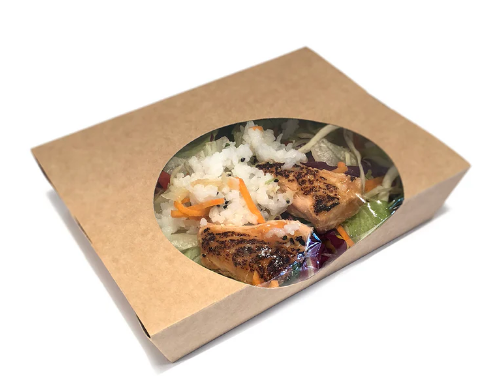 Large Kraft Cardboard Salad Boxes