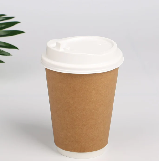 340ml/12oz Smooth Double Walled Coffee Cup