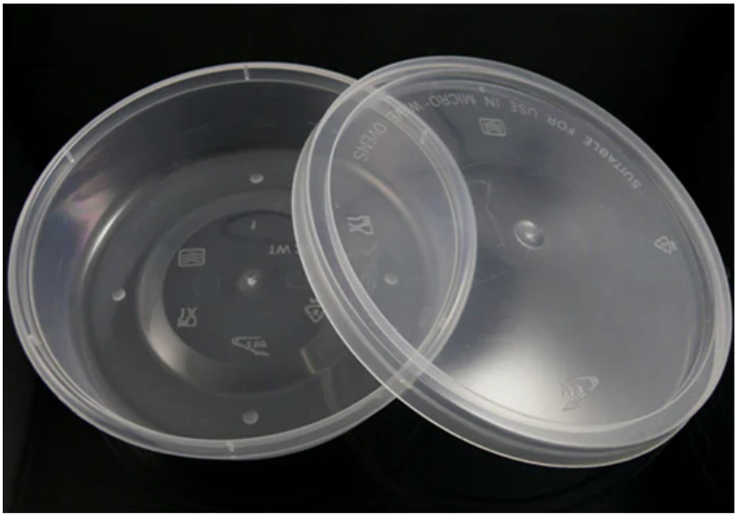 8oz PP Round Microwave with Lids