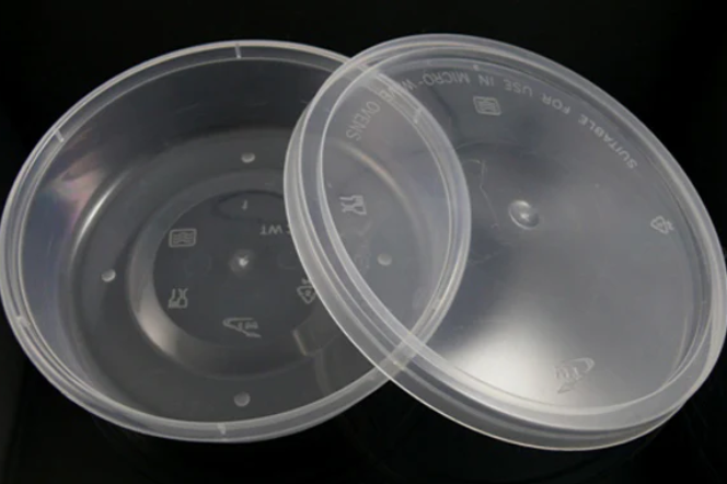 8oz PP Round Microwave with Lids