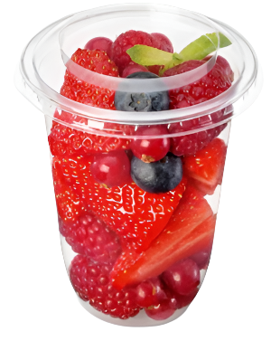 16oz (400ml) Plastic Snacking Pots