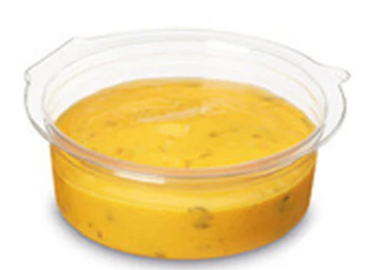 50ml Round Dip Pot with Hinged Lid